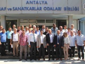 Başkan Genç, Oto Galerici Esnafıyla Buluştu