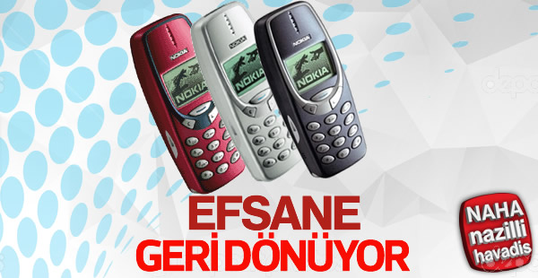 Nokia 3310 geri dönüyor