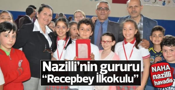Recepbey İlkokulu bilgi yarışmasında birinci oldu