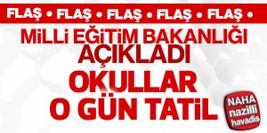 Milli Eğitim Bakanı'ndan tatil açıklaması