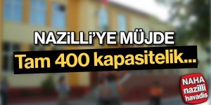 Nazilli'ye yeni okul