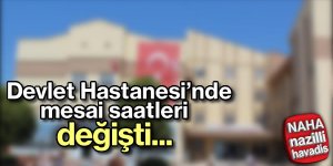Hastane'de Mesaiye yaz sezonu ayarı