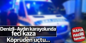 Beton Mikseriyle Köprüden Uçtu