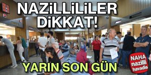 Yarın son gün!