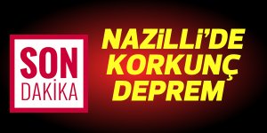 Nazilli'de deprem