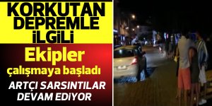 Ege Denizi'nde deprem