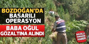 Bozdoğan'da uyuşturucu operasyonu