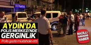 Aydın'da Polis Merkezi'nde gerginlik