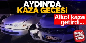 Efeler'de 4 araç birbirine girdi