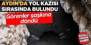 Aydın'da yol kazısı sırasında bulundu