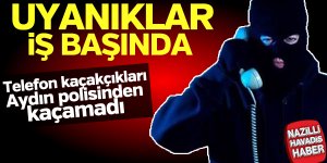 Kaçakçılar Aydın polisinden kaçamadı
