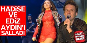 Hadise ve Ediz Aydın'ı salladı