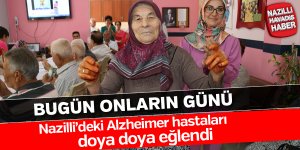 Alzheimer hastaları doya doya eğlendi