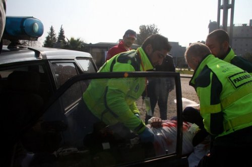 112'den Nefes Kesen Kurtarma Tatbikatı