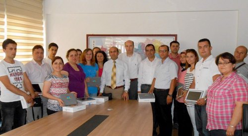 158 adet tablet bilgisayar TAR-GEL personeline teslim edildi