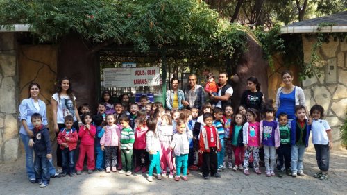 23 Nisan Kreş ve Anaokulu öğrencileri Hayvanat Bahçesini ziyaret etti