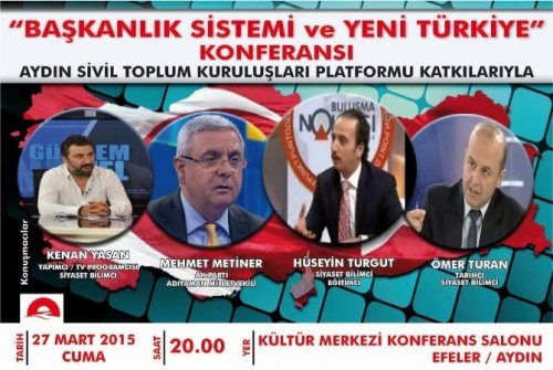 27 Mart akşamı başkanlık sistemi anlatılacak
