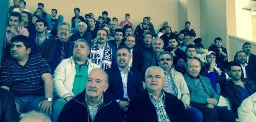 AK Partili Aday Adayı Turgut, Aydınspor maçını izledi