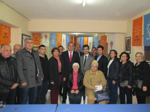 AK Parti’li Mustafa Oğurlu, Nazilli’yi ziyaret etti