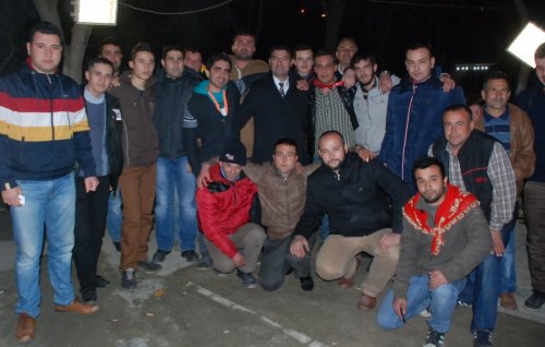 Akın, Asker Adaylarını Uğurladı