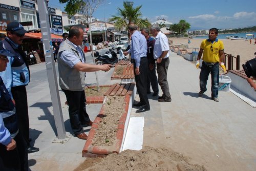 Altınkum Sezona Tüm Hızıyla Hazırlanıyor