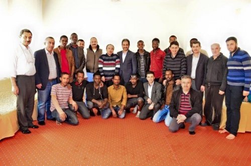 Atay, yabancı öğrenciler ile bir araya geldi