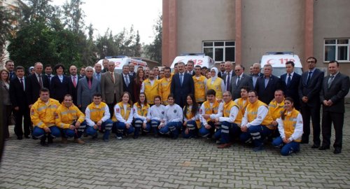 Aydın 112’ye 7 Ambulans Takviyesi
