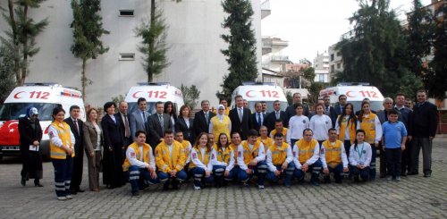 Aydın 112’ye 7 Ambulans Takviyesi
