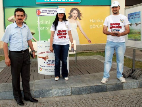 Aydın Emniyeti Madde Bağımlılığının Zararlarını Anlattı