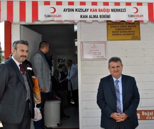 Aydın esnafından kan bağışına anlamlı destek