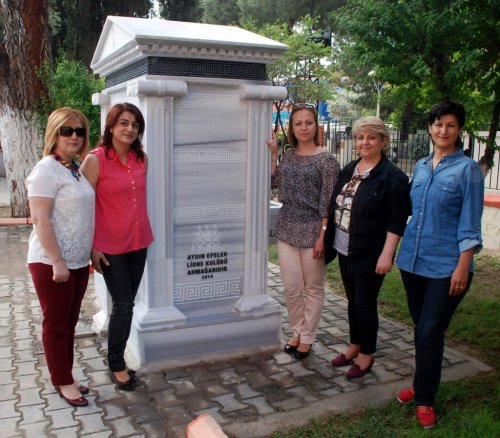 Aydın Lisesi'nin çeşmesinden 'Gençlik' akacak