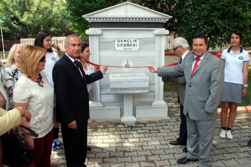 Aydın Lisesi'nin çeşmesinden 'Gençlik' akacak