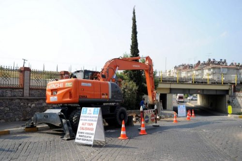 Aydın'da Alt Geçitdeki Su Taşkınları Son Buluyor
