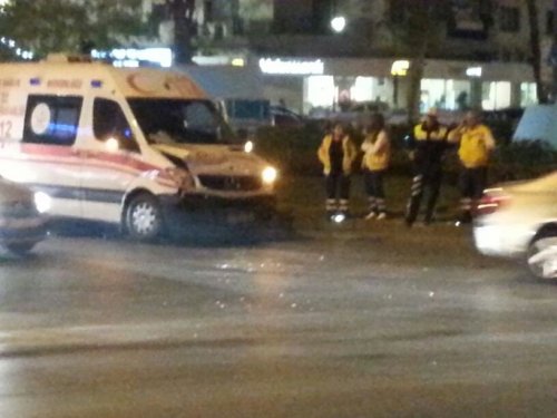 Aydın’da Ambulans Kazası Yaşandı
