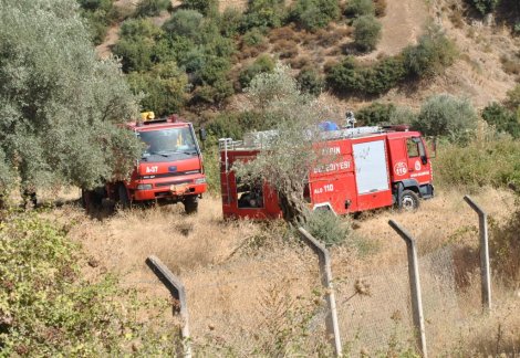 AYDIN’DA ARAZİ YANGINI