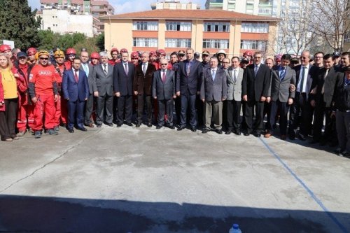 Aydın’da deprem tatbikatı düzenlendi