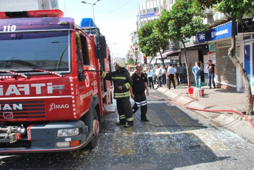 Aydın'da Patlama ve Yangın