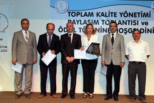 Aydın'da Toplam Kalite Yönetimi Ödülleri Sahiplerini Buldu