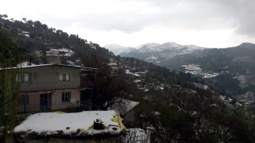 Aydın’ı Kar Değil Dolu Beyaza Bürüdü