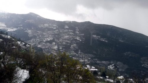 Aydın’ı Kar Değil Dolu Beyaza Bürüdü