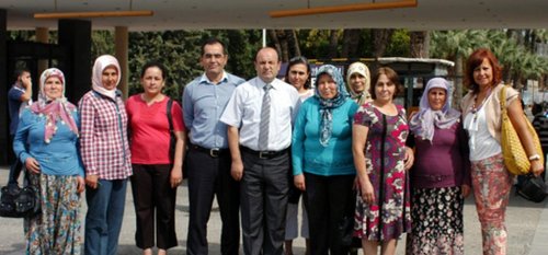 Aydın'ın Kadın Çiftçileri İzmir Tarım Fuarını Gezdi