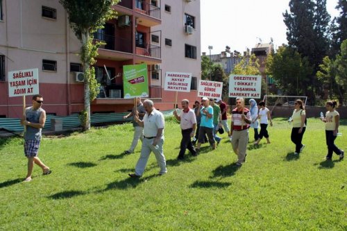 Aydınlı Sağlıkçılar ve Din Görevlileri Sağlık İçin Yürüdü