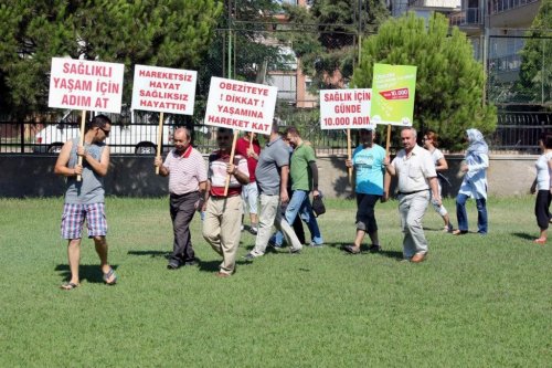 Aydınlı Sağlıkçılar ve Din Görevlileri Sağlık İçin Yürüdü