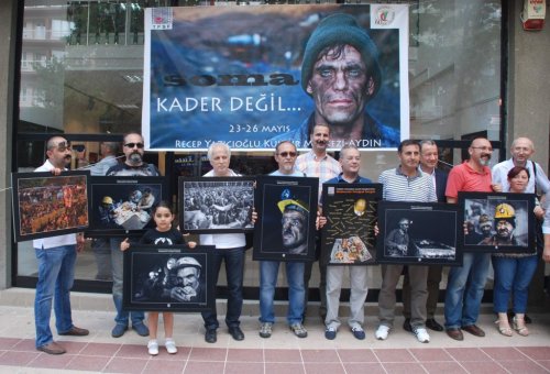 Aydınlı Tabiplerden Madencileri Anlatan Resim Sergisi