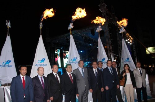 Aydınlılar Doğalgazı Atiye İle Kutladı
