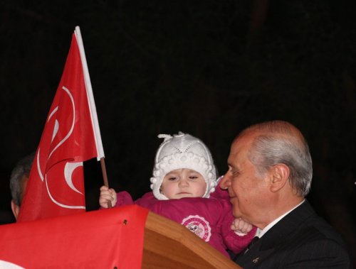 Bahçeli, Aydın Programını Tamamladı