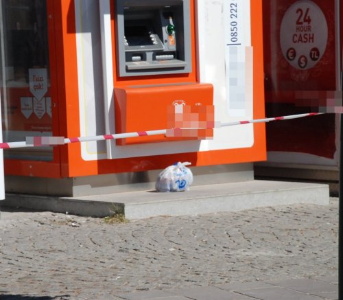 Bankamatik Önünde Bomba Paniği