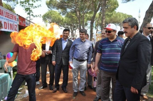 Başkan Alıcık, Bahar Şenliğinde İlgi Odağı Oldu