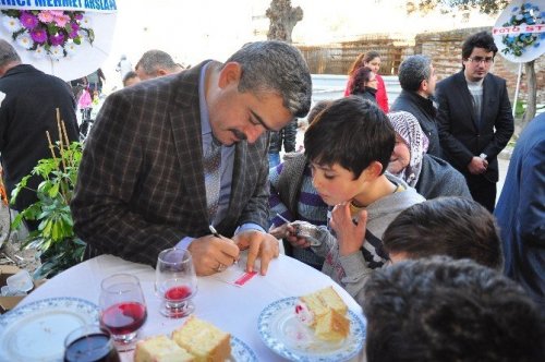 Başkan Alıcık, işyeri açılışına katıldı