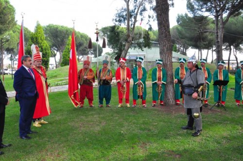 Başkan Alıcık, Mehter Takımını Ziyaret Etti